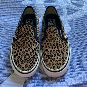 Vans Shoes - Women’s vans slip on leopard Vans Shoes - Women’s vans slip on leopard